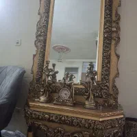 اینه شمعدان چوب نو نو