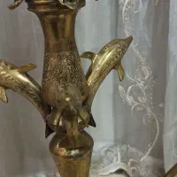 قلیان عتیقه برنز|کلکسیون اشیاء عتیقه|کرج, عظیمیه|دیوار