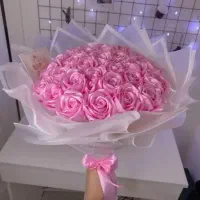 دسته گل روبانی|گل مصنوعی|اردبیل, |دیوار