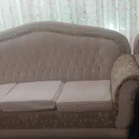 مبل ۵ نفره سالم و تمیز یک دو نفره یک سه نفره