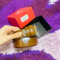 کمربند مردانه ی نوین چرم نو و تگدار