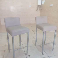 با سلام دوعدد صندلی تمام استیل به فروش میرسد