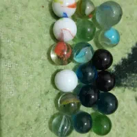 تیله های رنگی قدیمی