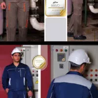 تولیدی انواع تجهیزات ایمنی(لباس،کلاه،کفش و غیره)