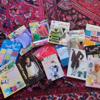 کتاب و ژورنال بافتنی با میل  و قلاب