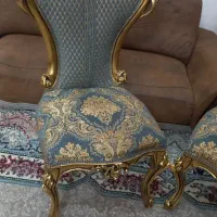 دو میزبان ورق طلا چوب راش|مبلمان خانگی و میز عسلی|مشهد, کوی المهدی|دیوار