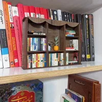 ماکت کتابخانه مینیاتوری کادویی|کتابخانه، شلف، قفسههای دیواری|سهند, |دیوار