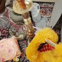 قلیون برنجی به شرط اصل|صنایع دستی و سایر لوازم تزئینی|هشتگرد, شهرک بوستان|دیوار