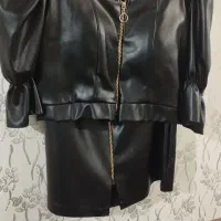 کت و دامن چرم دخترانه مجلسی|لباس|رامهرمز, |دیوار