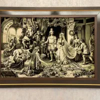 تابلو فرش دست بافت