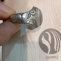 انگشتر نقره باباقوری دو چشم|جواهرات|شاندیز, |دیوار