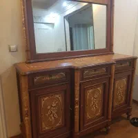 آینه و کنسول بدون خط و خش در حد نو|بوفه، ویترین، کنسول|گرگان, |دیوار