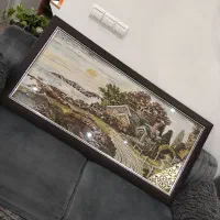 تابلو ترمه|تابلو، نقاشی، عکس|لنگرود, |دیوار