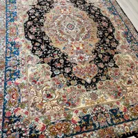 فرش جفت ۶متر تبریز خطیبی گلدانی چله،حاشیه ابریشم|فرش|تهران, آبشار تهران (دریاچه)|دیوار