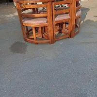 ناهار خوری کمجا 6نفره|میز و صندلی غذاخوری|بندر انزلی, آذربایجان|دیوار