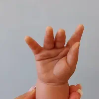 ساخت تندیس دست و پای کودک