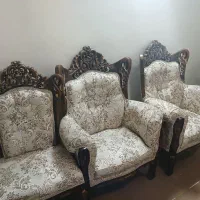 مبل استیل سلطنتی ۹ نفره|مبلمان خانگی و میز عسلی|تهران, ستارخان|دیوار