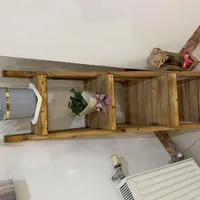 دو عدد پایه چوبی 4طبقه مخصوص گلدان