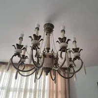 لوستر سنگی ۸ شعله