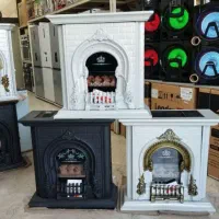 بخاری گازی طرح کتیبه،شومینه مدرن مدلpp9o88