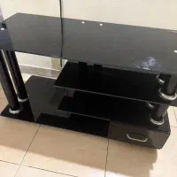 میز تلویزیون شیشه ای