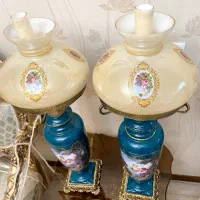 آباژور برنز آنتیک/شمعدان/لوستر RCR /لوستر باکارات|لوستر و چراغ آویز|مشهد, امام رضا (ع)|دیوار