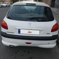 ۲۰۶ تیپ دو مدل ۸۹ سفید