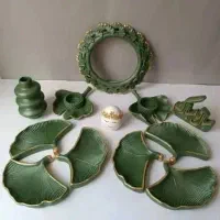 انواع ست هفتسین مراکشی چوبی و نماد سال ساده و رنگی