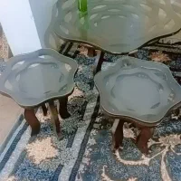 مبل ۷ نفره با میز عسلی|مبلمان خانگی و میز عسلی|نیشابور, فرح بخش|دیوار