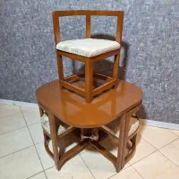 میز ناهارخوری کم جا|میز و صندلی غذاخوری|اسلامشهر, شهرک سعیدیه|دیوار