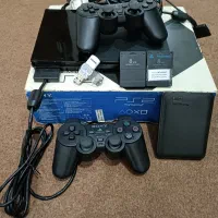 یک عدد کنسول بازی اورجینال سونی. پلی استیشن ps2