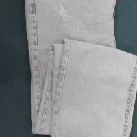 شلوار مام استایل و راسته جین و کت کراپ جین