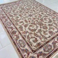 فرش 700شانه/500شانه رنگ بنفش و سورمه ای|فرش|شیراز, لاله|دیوار