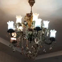 لوستر|لوستر و چراغ آویز|کرمانشاه, |دیوار