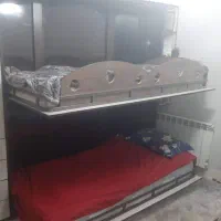 تخت خواب ۲طبقه کم جا|تخت و سرویس خواب|تهران, شهرک ولیعصر شمالی|دیوار