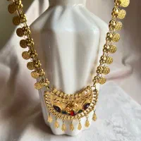 طلاگردنبند ماهک خارجی تنپوش نشده|جواهرات|بندرعباس, |دیوار