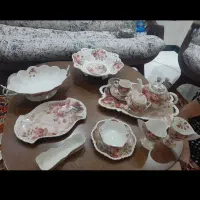 ظروف چینی لمونژ  با کارتن|ظروف سرو و پذیرایی|همدان, |دیوار