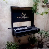 باربیکیو دیواری تاشو کم جا