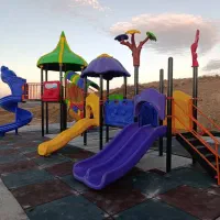 بازی چهار کاره تاب سرسره مهد الاکلنگ ست ورزشی کد۱