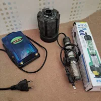 فروش آکواریوم فایتر بخاری پمپ و فیلتر هوا|ماهی|تبریز, |دیوار