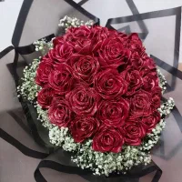 گل رز روبانی