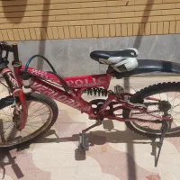 دوچرخه ۲۰ کمک فنردار|دوچرخه، اسکیت، اسکوتر|شیراز, میانرود|دیوار