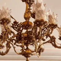 لوستر برنز ۱۰شاخه