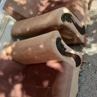 مبل هفت نفره همراه کوسن ومیز عسلی بزرگ و کوچک|مبلمان خانگی و میز عسلی|جوین, |دیوار