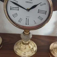 ست شمعدان وساعت|صنایع دستی و سایر لوازم تزئینی|سرعین, |دیوار