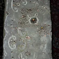 رومیزی پولک دوزی شیک ۳ تکه دونه ۲۰۰ هزاتوم ورق بزن|پرده، رانر، رومیزی|تهران, خواجه نظام الملک|دیوار