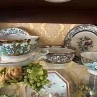 سینی مسی ظروف آنتیک عتیقه دکوری|کلکسیون اشیاء عتیقه|سمنان, |دیوار