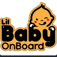 برچسب هشدار کودک در خودرو است