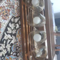 لوستر چوبی|لوستر و چراغ آویز|فردیس, شهرک ۱۱۰|دیوار