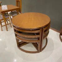 ناهار خوری گرد کمجا گالری سرو